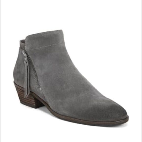 ✨ NWOT✨Sam Edelman Packer Gray Suede Ankle Boot✨ - Picture 3 of 7